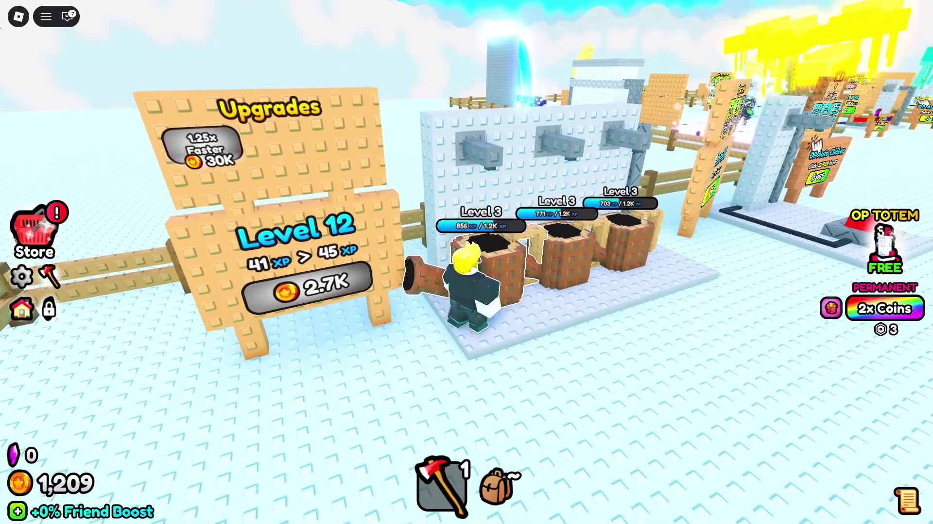 Chop Your Tree Wiki - Shiny cans and multipliers