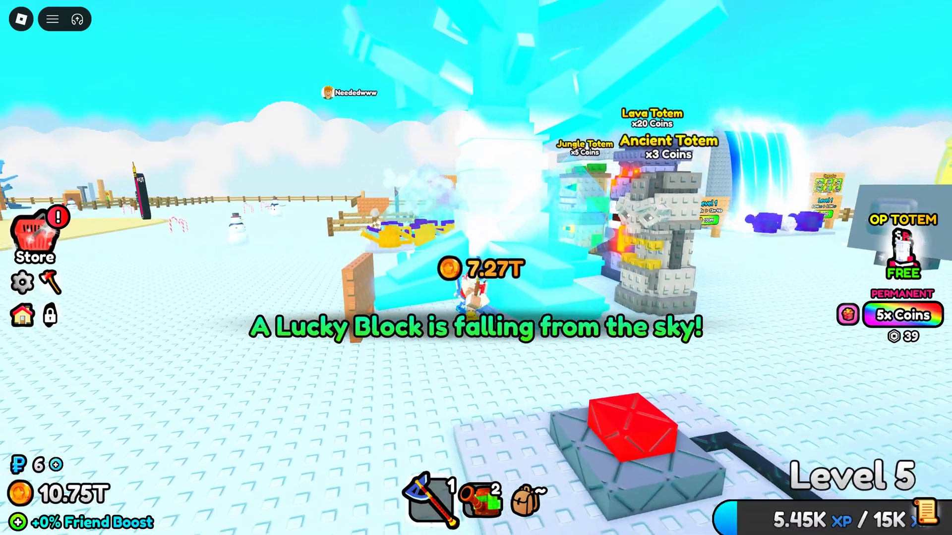 Chop Your Tree Wiki - Upgrading machines during events